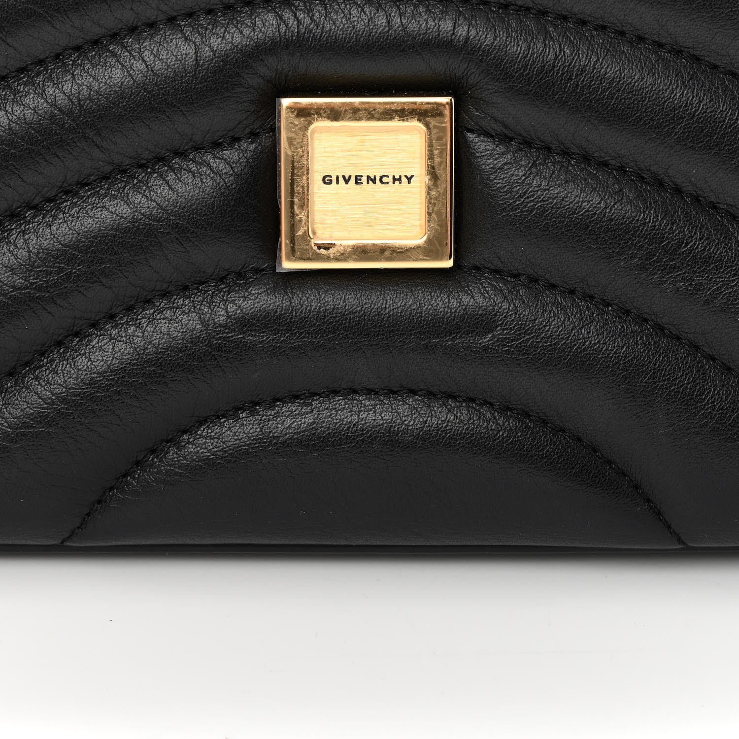 Givenchy Calfskin Quilted Medium 4G Shoulder Bag Black 11 of 13