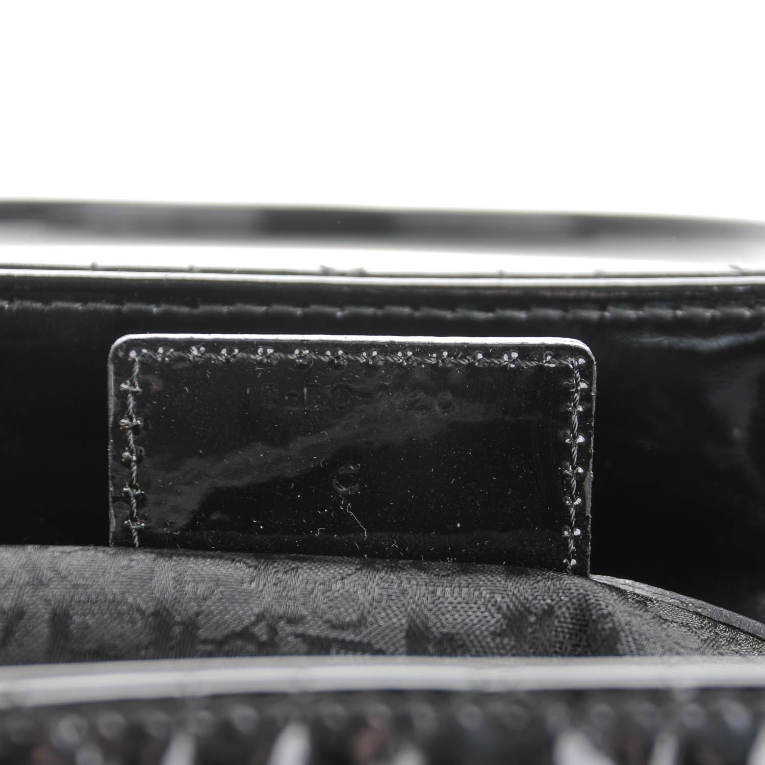 Christian Dior Patent Cannage Large Lady Dior Black 7 of 7