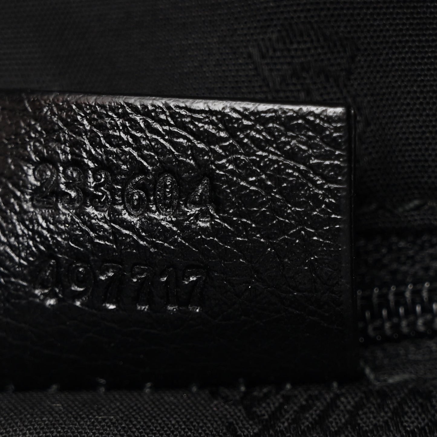 Guccissima Large New Ladies Web Hobo Black