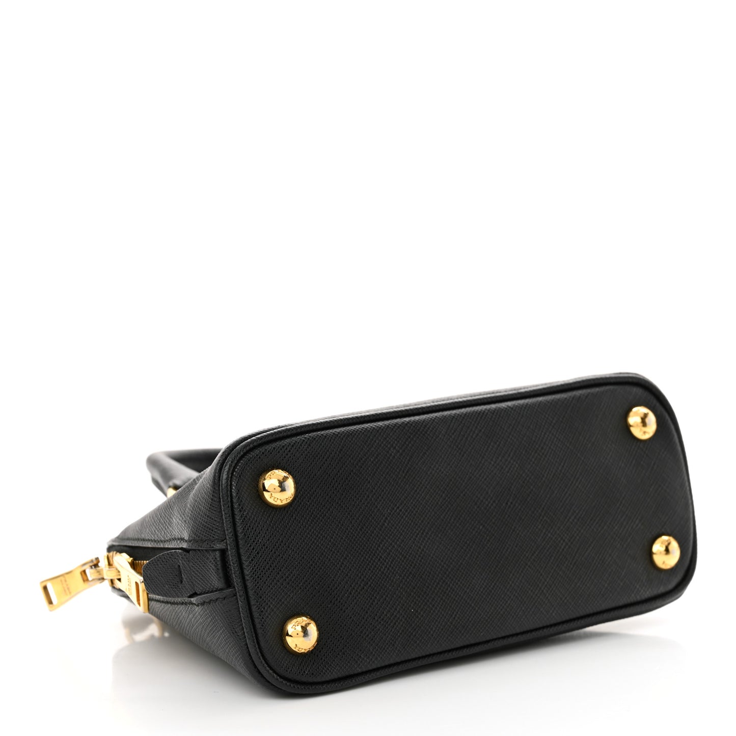 Saffiano Lux Mini Promenade Tote Black