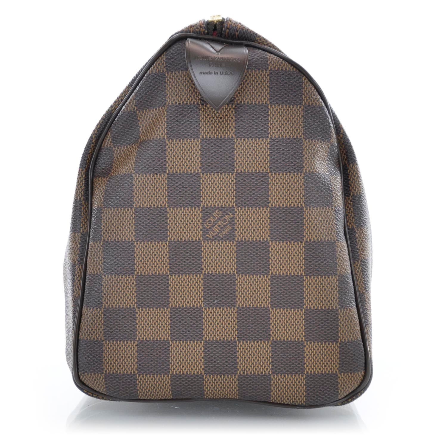 Louis Vuitton Damier Ebene Speedy 25 4 of 9