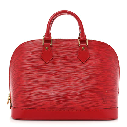 Louis Vuitton Epi Alma PM Castillan Red 1 of 13