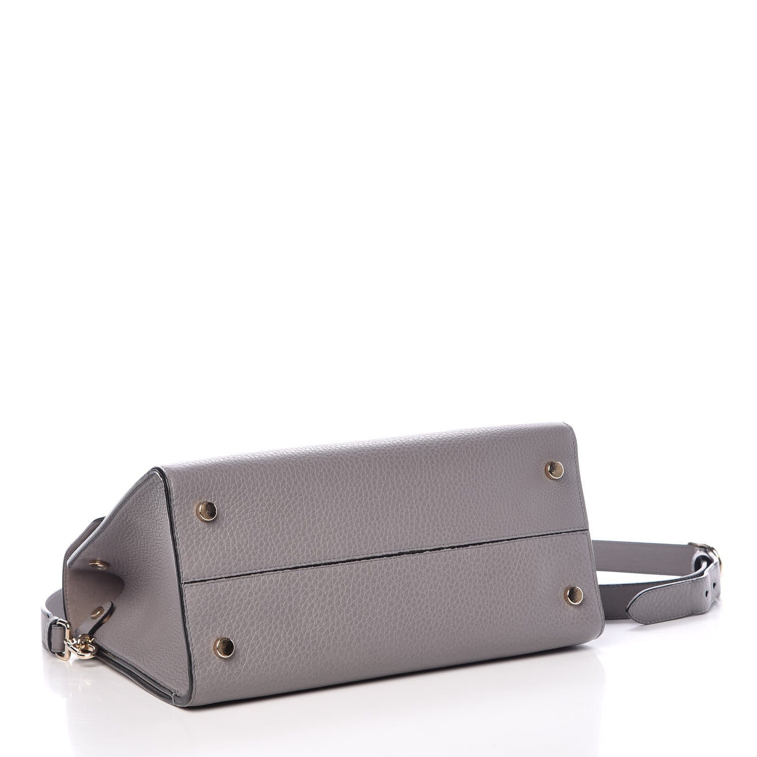 Christian Dior Bullcalf Medium Diorever Flap Meteorite Grey 4 of 15