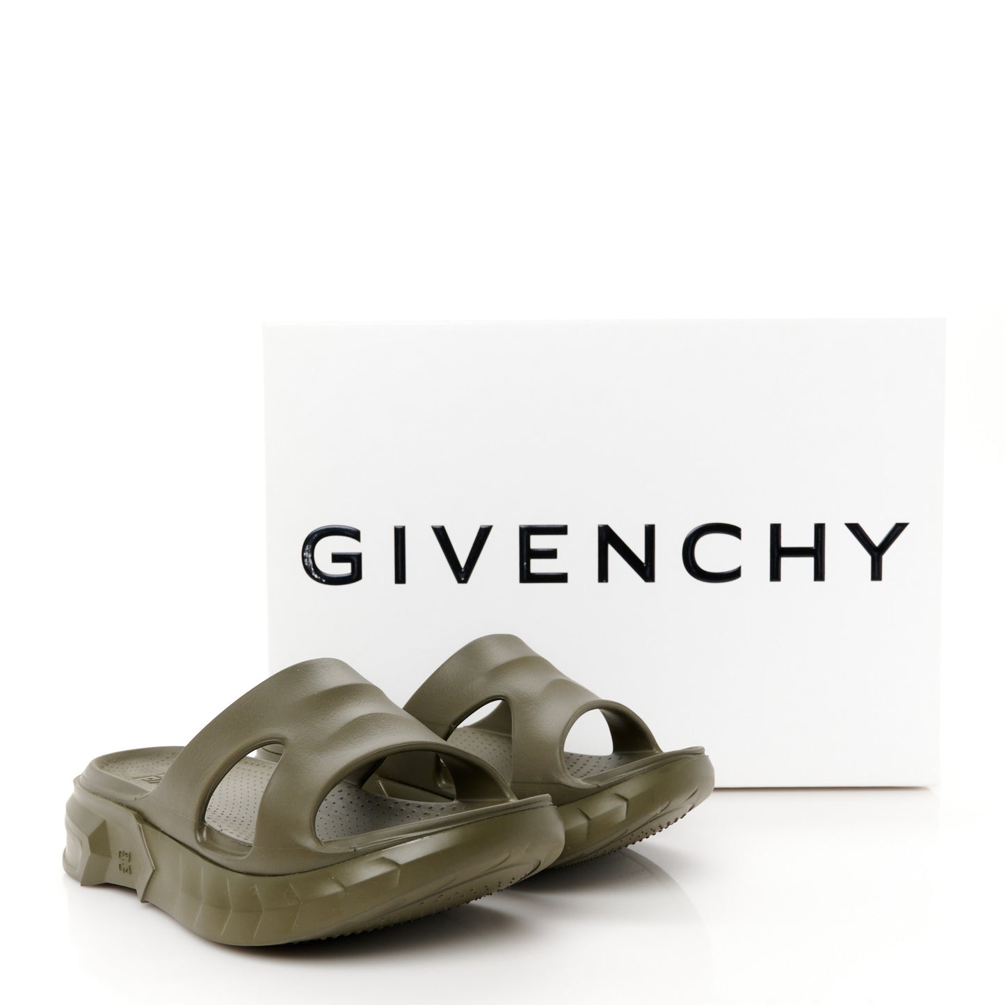 Rubber Marshmallow Sandals 36 Green