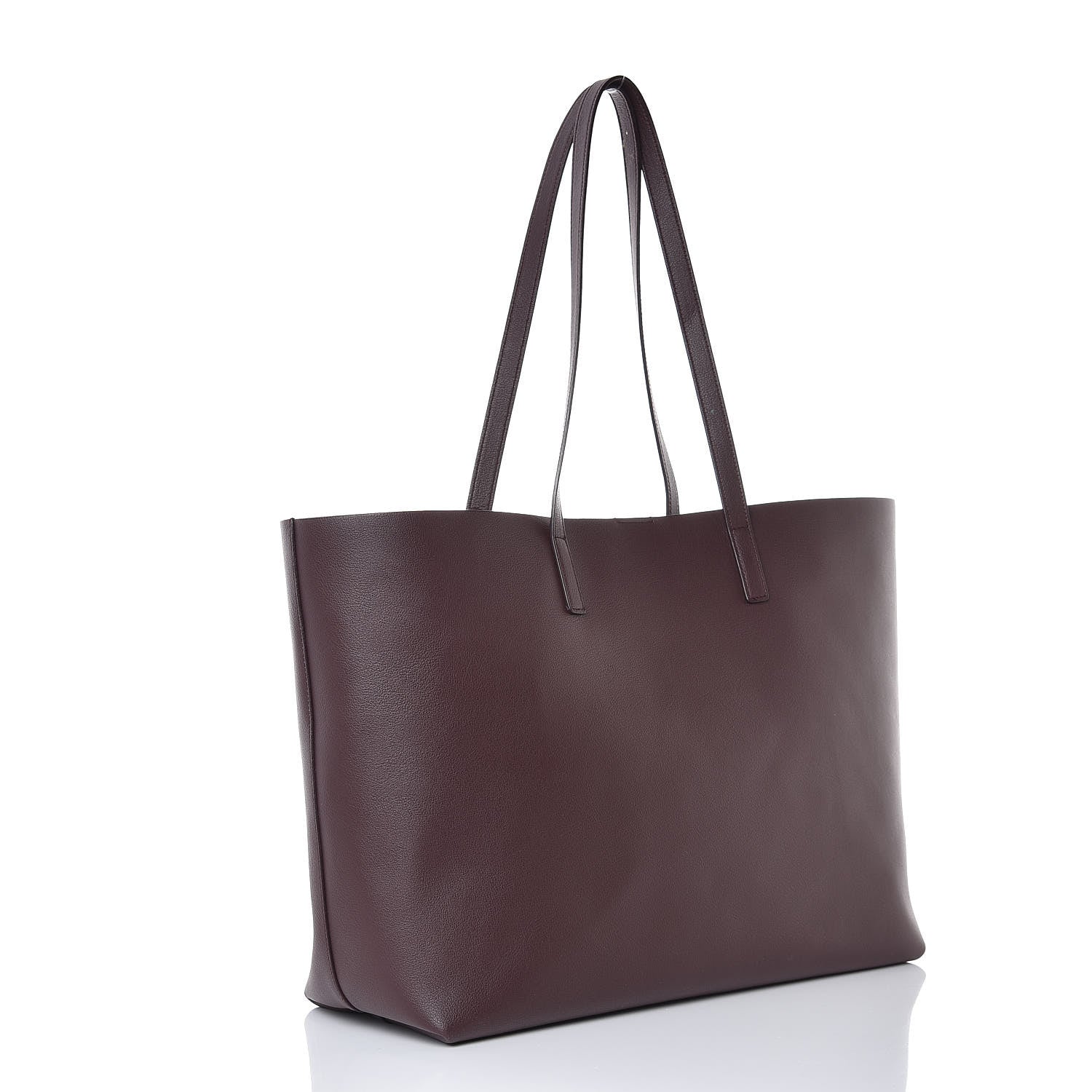 Saint Laurent Calfskin Large Shopping Tote Palissandre 4 of 8
