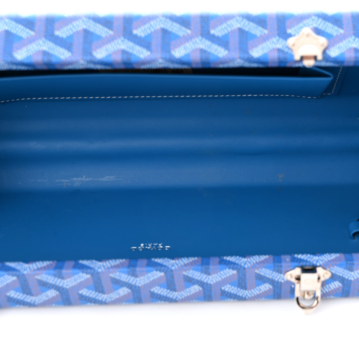 Goyardine Saint Honore Clutch Sky Blue