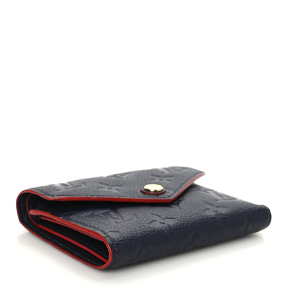 Louis Vuitton Empreinte Victorine Wallet Marine Rouge 4 of 7