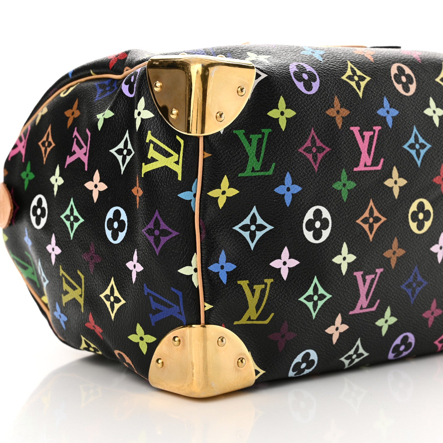Louis Vuitton Monogram Multicolor Speedy 30 Black 8 of 11