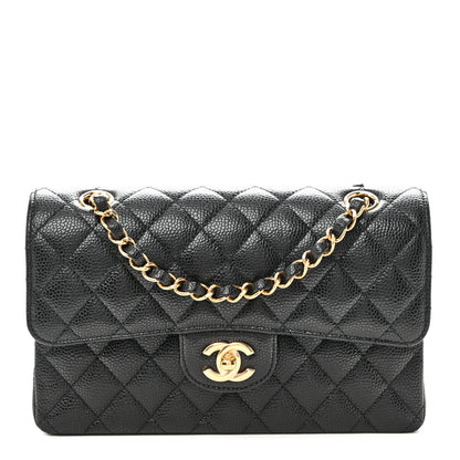 Chanel Caviar Quilted Small Double Flap Black 1 of 11