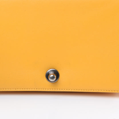 Chanel Lambskin Quilted Medium Boy Flap Yellow 20 of 22