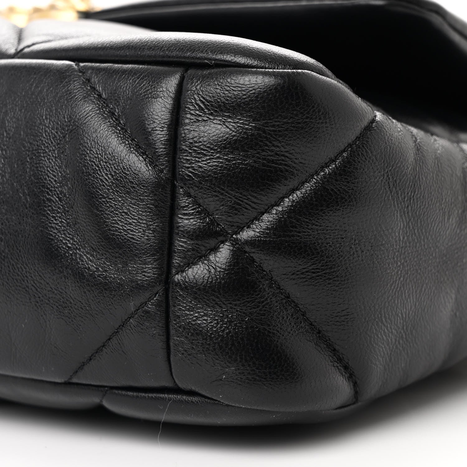 Chanel Lambskin Quilted Medium Chanel 19 Flap Black 10 of 11