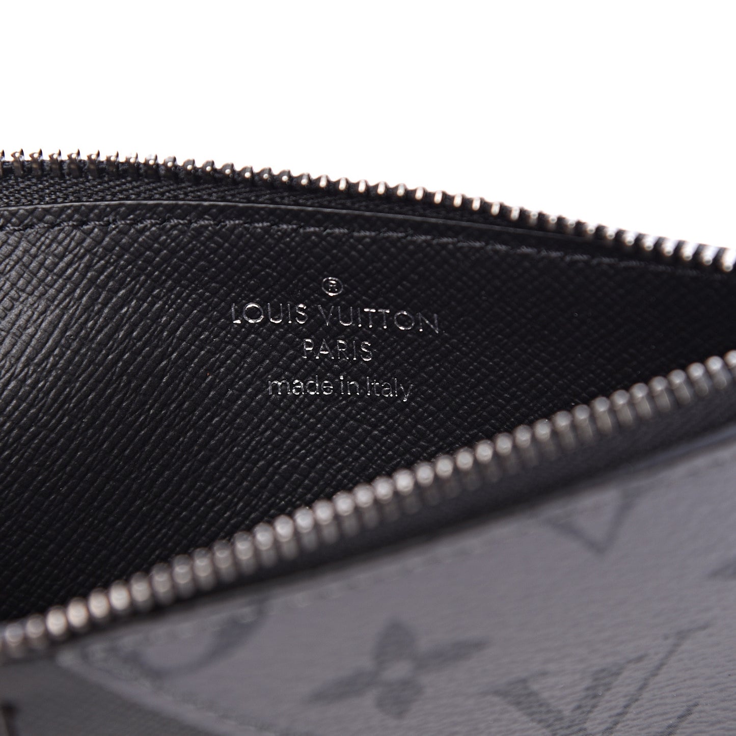 Reverse Monogram Eclipse Taiga Coin Card Holder