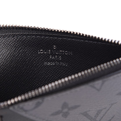 Louis Vuitton Reverse Monogram Eclipse Taiga Coin Card Holder 5 of 7