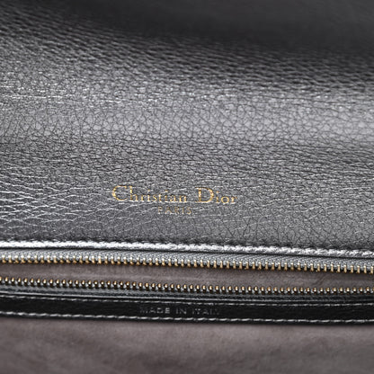 Christian Dior Metallic Grained Calfskin Medium Diorama Flap Bag Silver 6 of 17