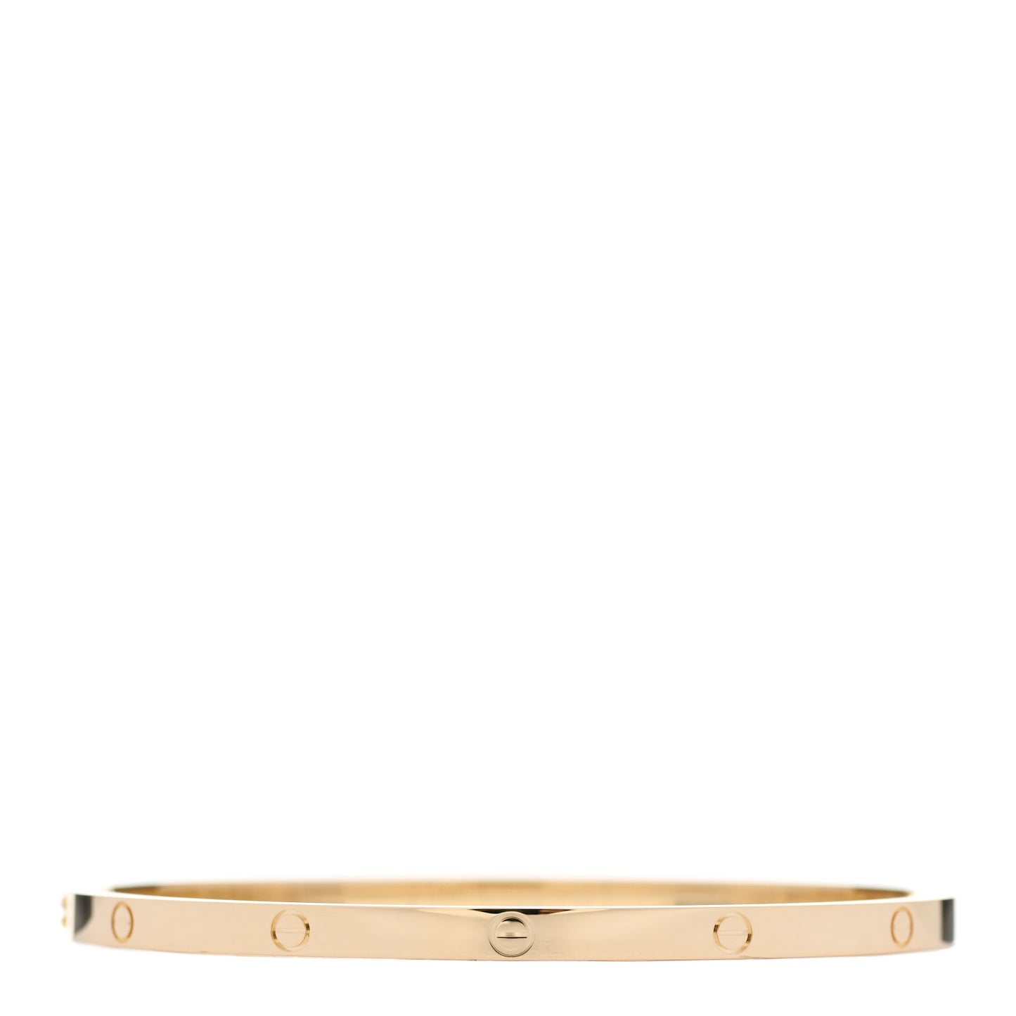 18K Yellow Gold Small LOVE Bracelet 18