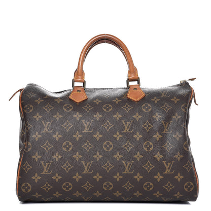 Louis Vuitton Monogram Speedy 35 1 of 22