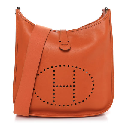 Hermes Epsom Evelyne GM Orange 1 of 10