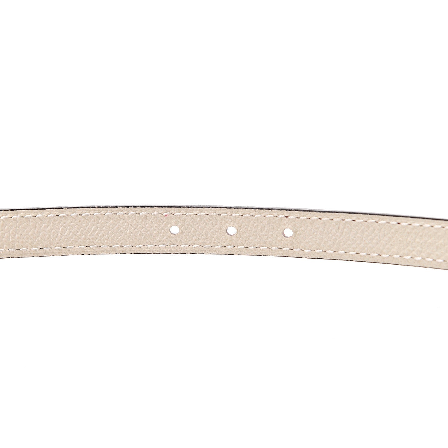 Hermes Epsom Swift 13mm Focus Belt 75 Craie Rouge Grenat 5 of 8