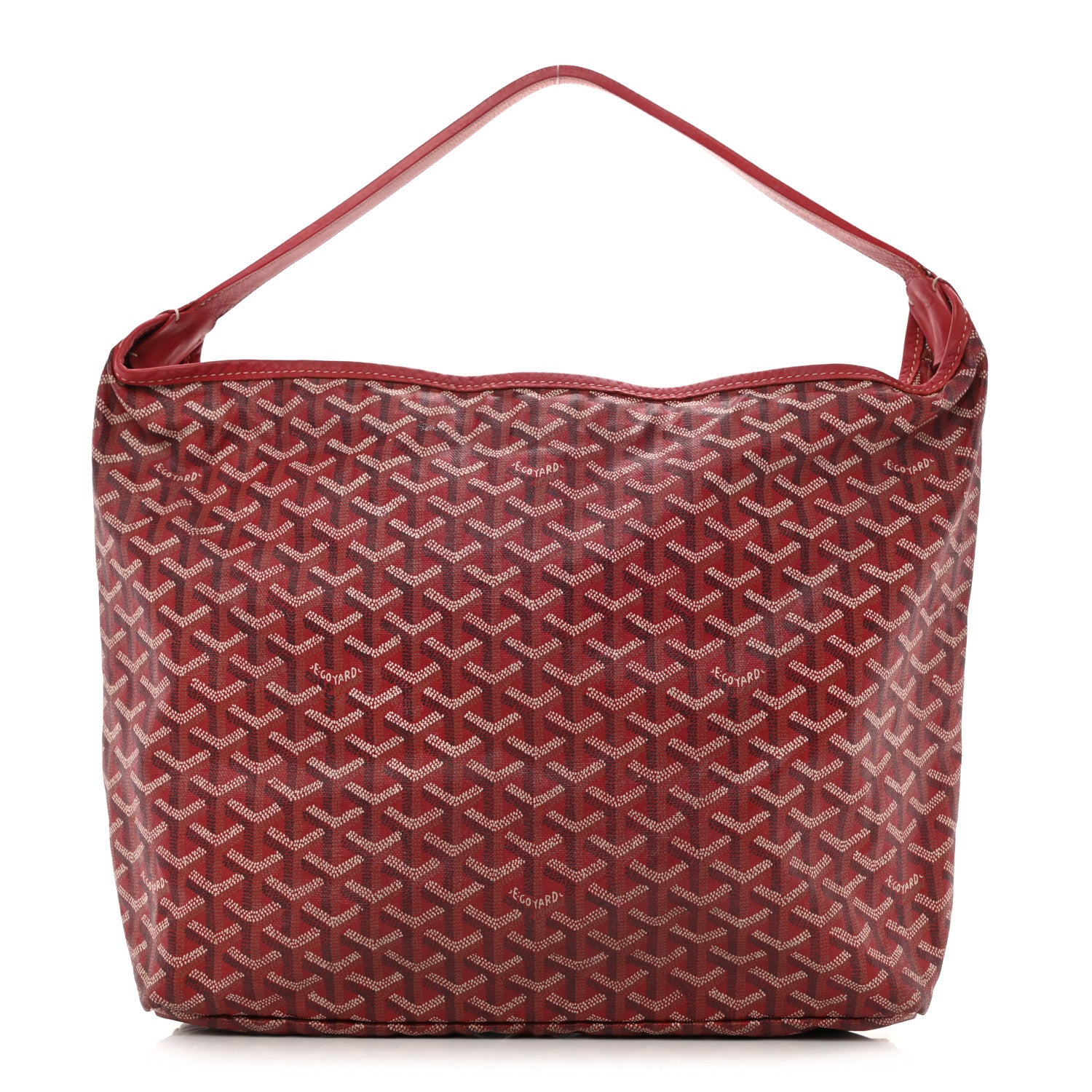 Goyard Goyardine Fidji Zip Hobo Red 1 of 20