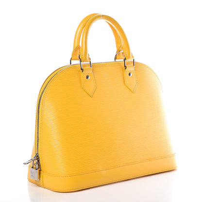 Louis Vuitton Epi Alma PM Citron 3 of 11
