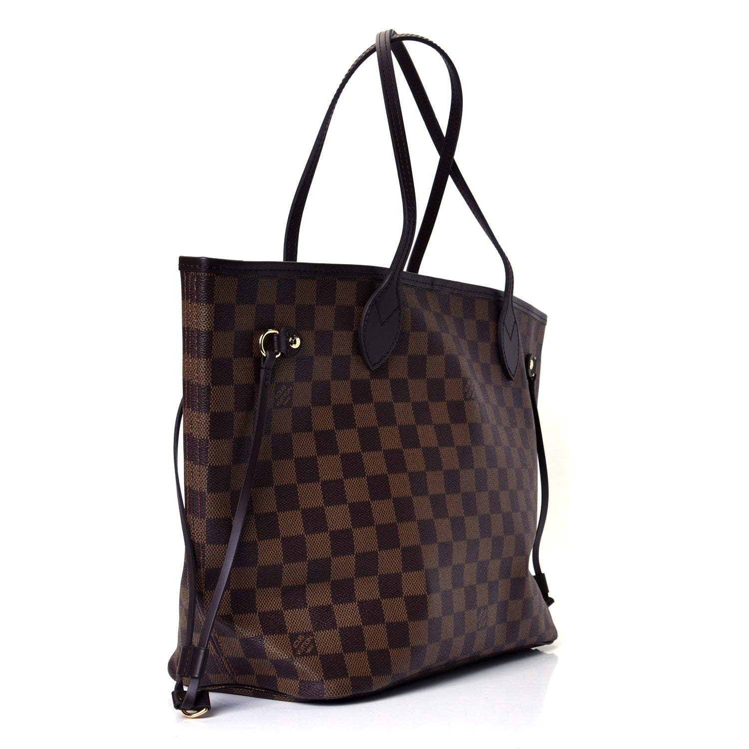 Louis Vuitton Damier Ebene Neo Neverfull MM Rose Ballerine 2 of 4