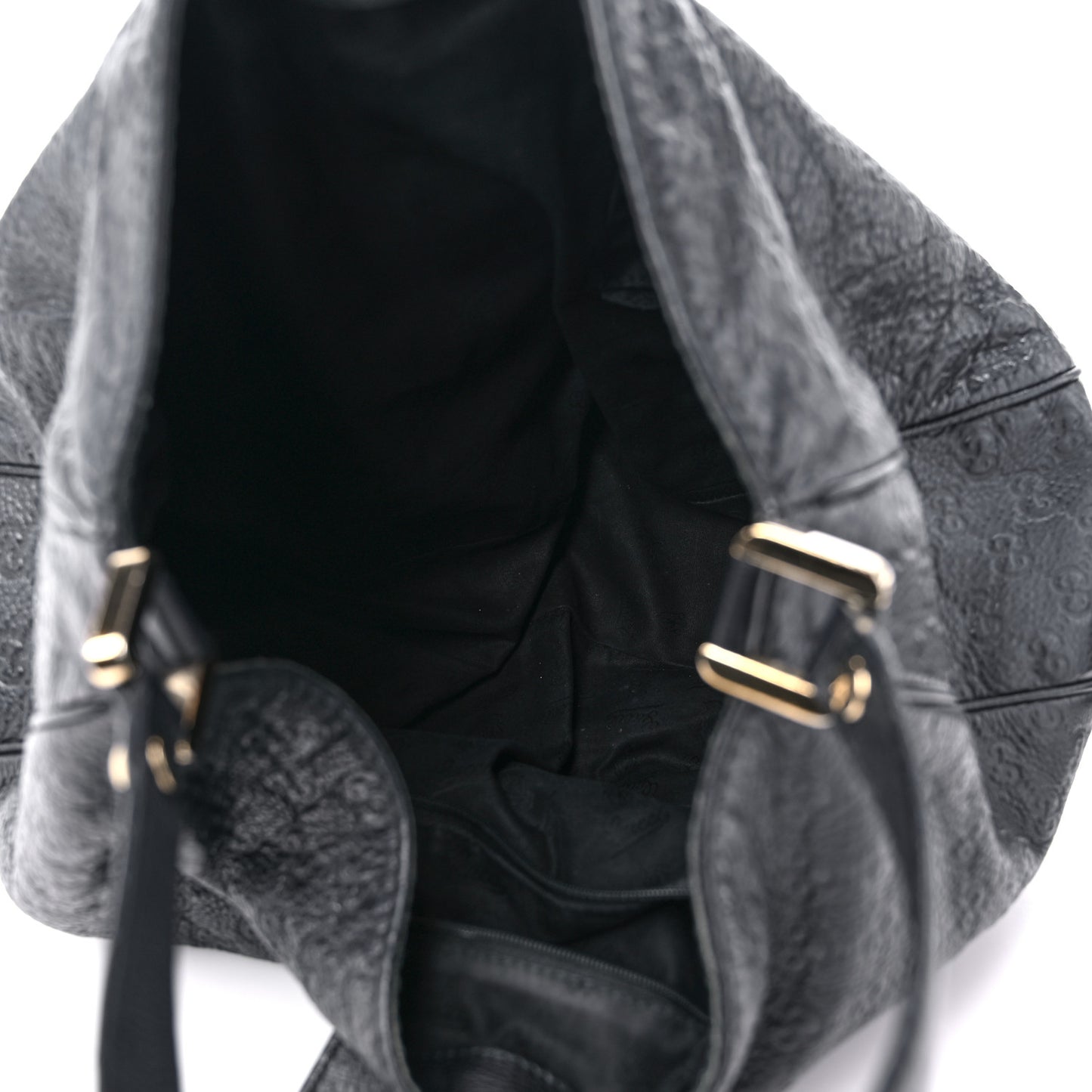 Guccissima Large New Ladies Web Hobo Black