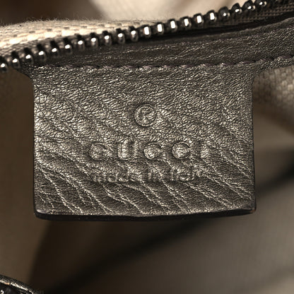 Gucci Metallic Pebbled Calfskin Medium Soho Chain Shoulder Bag Golden Beige 6 of 13