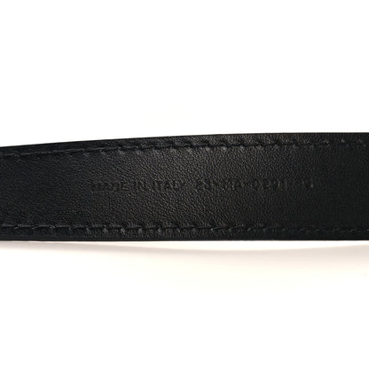 Christian Dior Calfskin D Fence Belt 85 34 Black 5 of 5