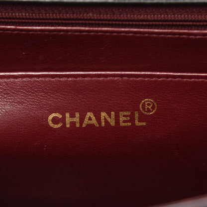 Chanel Lambskin Quilted XL Jumbo Single Flap Black 6 of 12