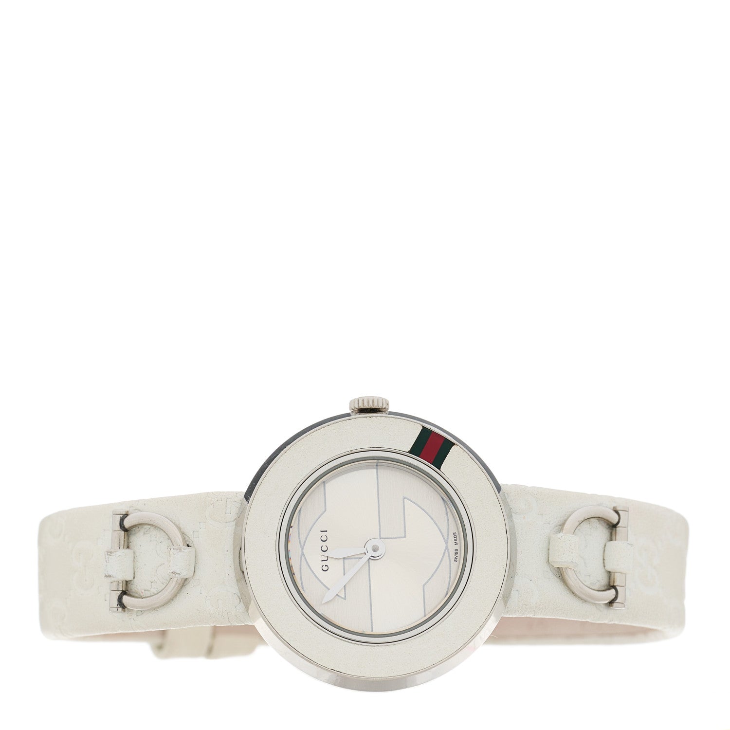 Gucci Stainless Steel Calfskin 27mm U-Play Quartz Watch 2 of 4
