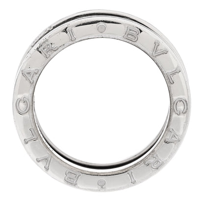 Bulgari Sterling Silver Ceramic Save The Children One-Band Ring 50 5.5 4 of 6