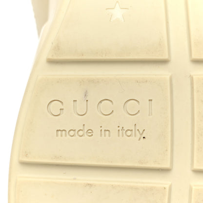 Gucci Calfskin Logo Womens Rhyton Sneakers 39 Ivory 6 of 8