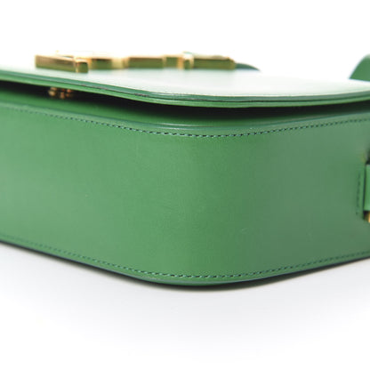 Saint Laurent Smooth Calfskin Small Monogram Université Shoulder Bag Green 9 of 21