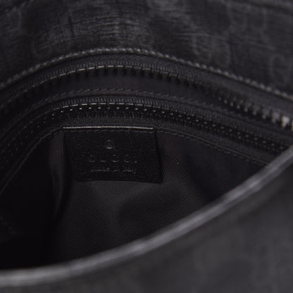 Gucci GG Plus Flat Messenger Bag Black Grey 6 of 9