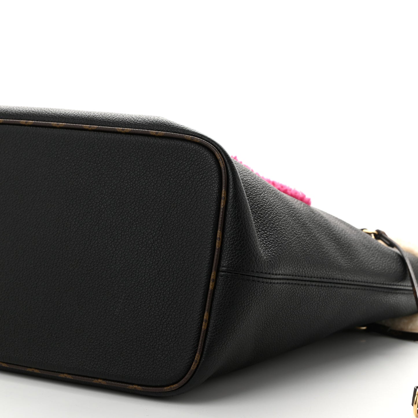 Calfskin Monogram Teddy Neverfull MM Black