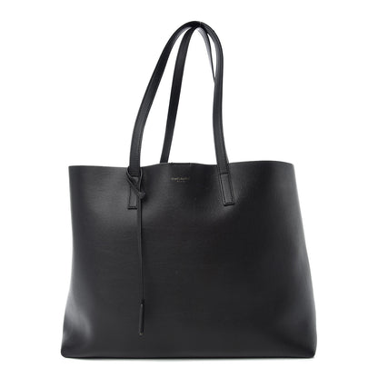 Saint Laurent Calfskin Large Shopping Tote Black 3 of 10