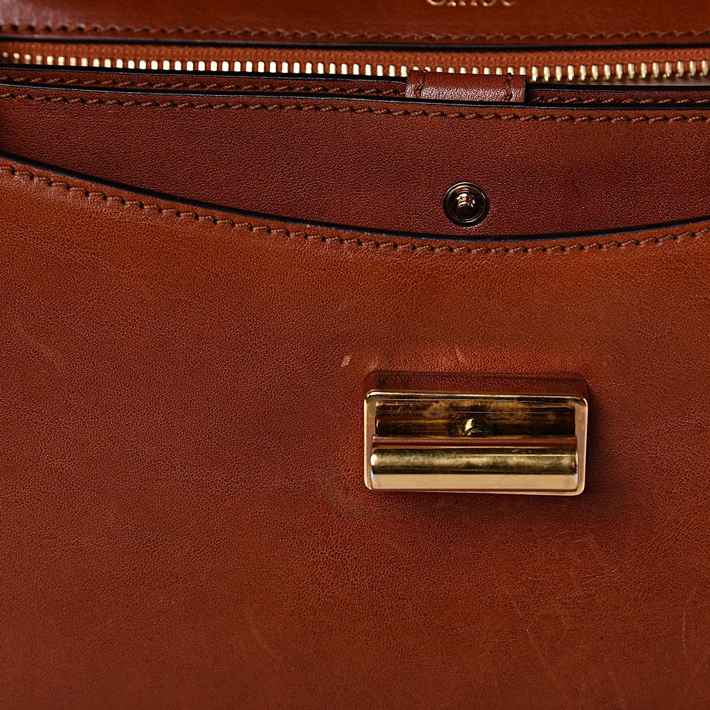 Calfskin Louise Shoulder Bag