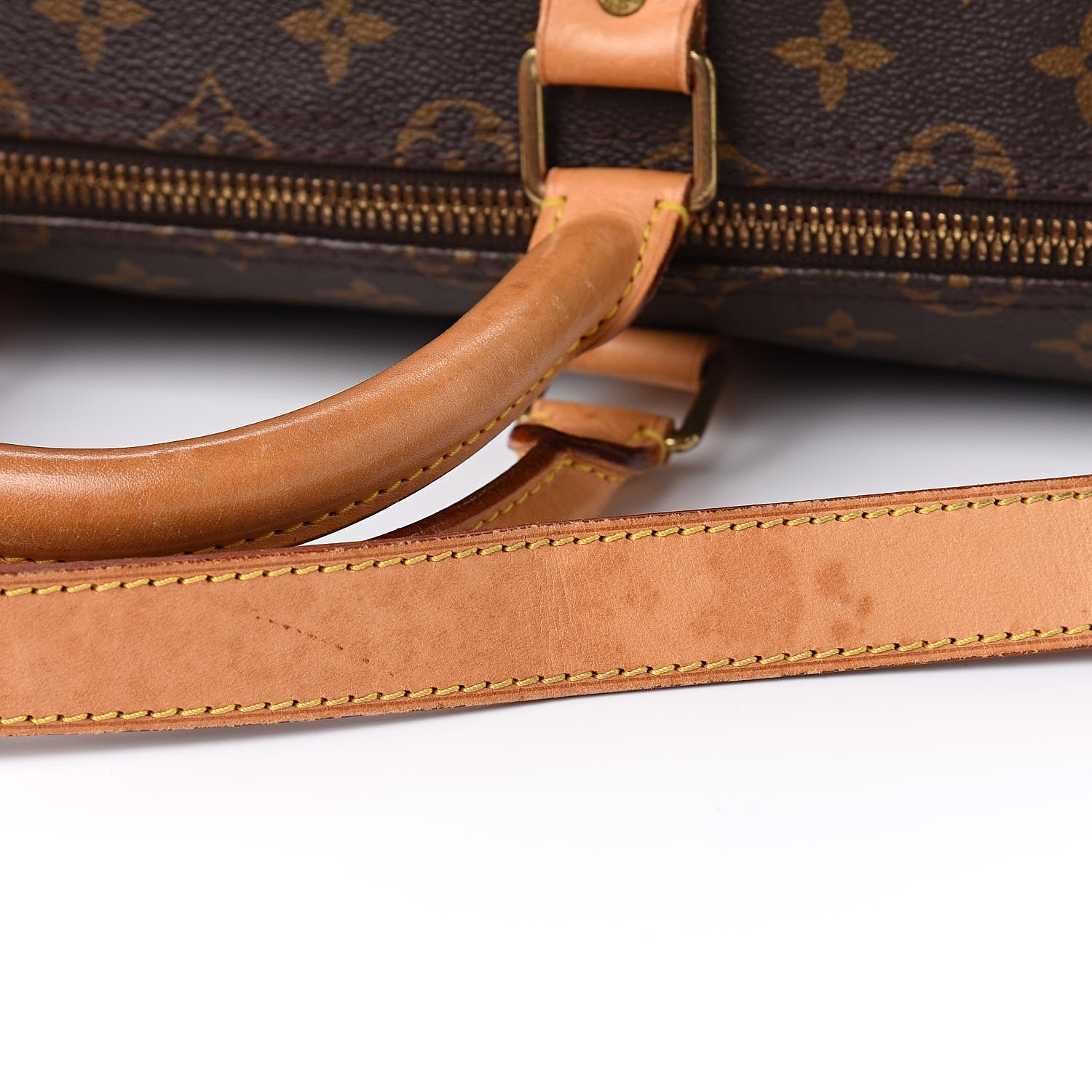 Louis Vuitton Monogram Keepall Bandouliere 55 14 of 17