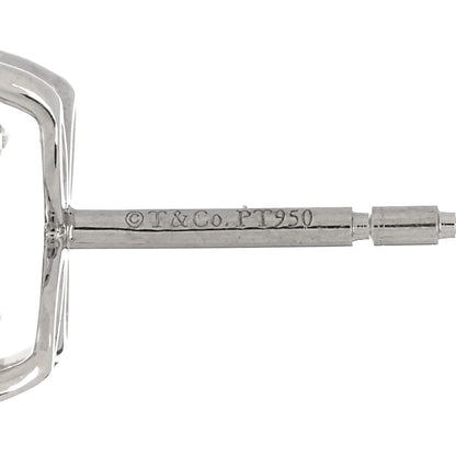 Tiffany Platinum Diamond Large Victoria Earrings 4 of 5