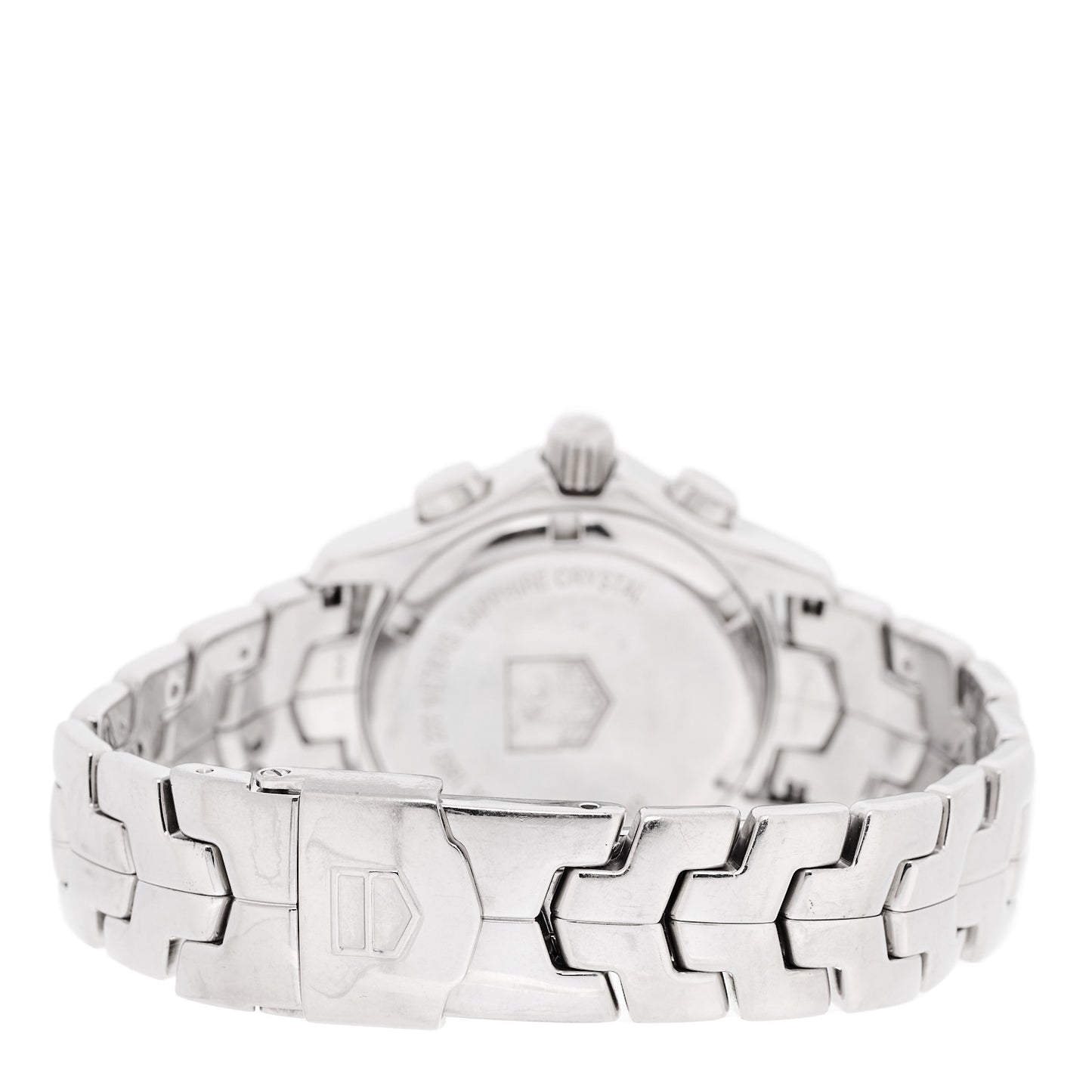 Stainless Steel Diamond Bezel Mother of Pearl 33mm Link Quartz Watch CFJ1314