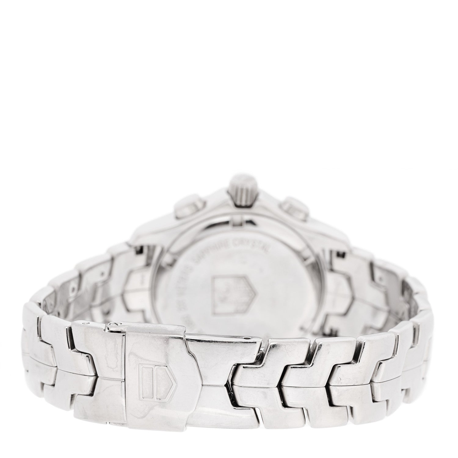 Tag Heuer Stainless Steel Diamond Bezel Mother of Pearl 33mm Link Quartz Watch CFJ1314 3 of 4