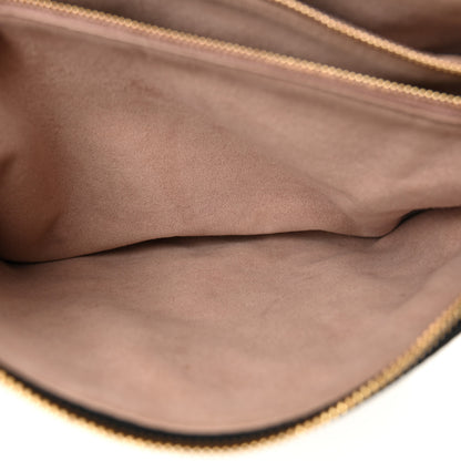 Louis Vuitton Lambskin Embossed Monogram Coussin PM Black 5 of 13