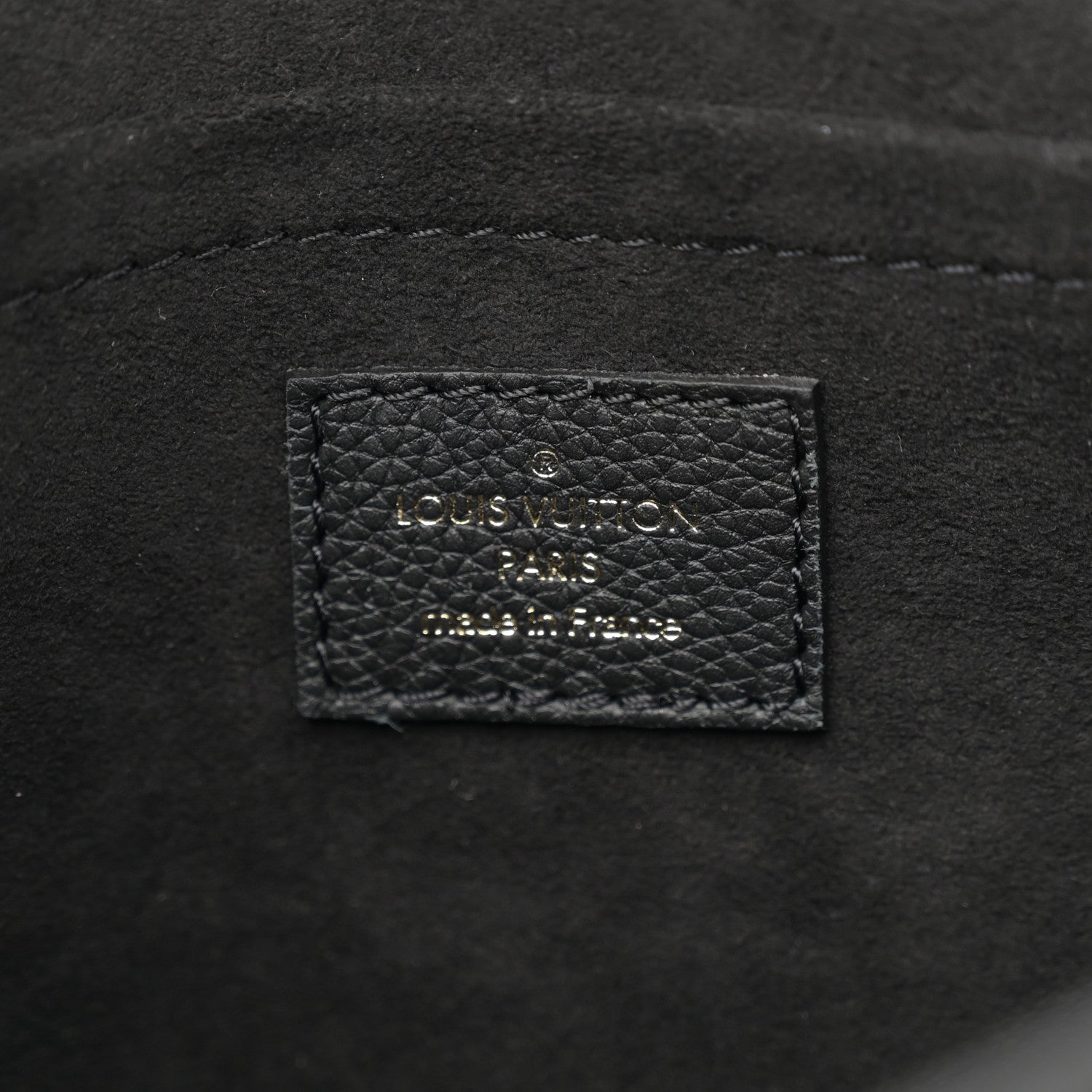 Louis Vuitton Soft Calfskin Mylockme Chain Bag BB Black Creme 6 of 10