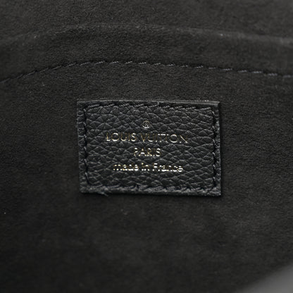 Louis Vuitton Soft Calfskin Mylockme Chain Bag BB Black Creme 6 of 10