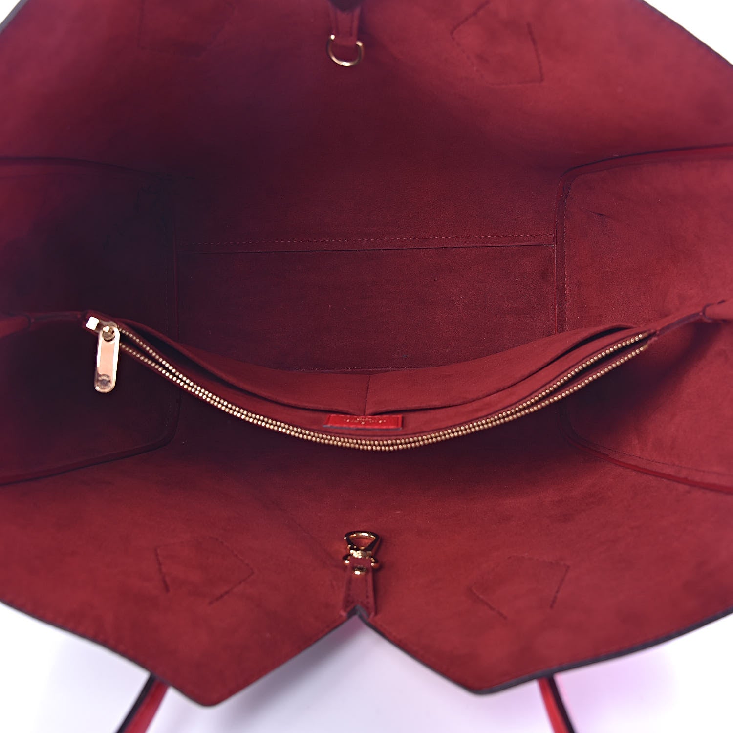 Louis Vuitton Calfskin Monogram Kimono Tote Cherry 5 of 13