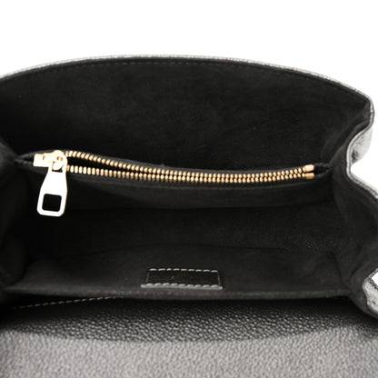 Louis Vuitton Shimmery Empreinte LV Ski Pochette Metis East West Gun Metal 5 of 9