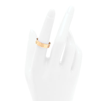 Cartier 18K Yellow Gold 5.5mm LOVE Ring 54 6.75 2 of 4