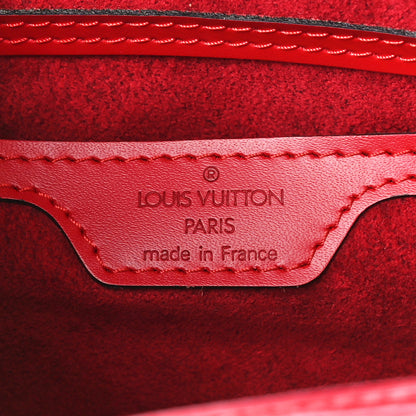Louis Vuitton Epi Soufflot Castillan Red 6 of 12
