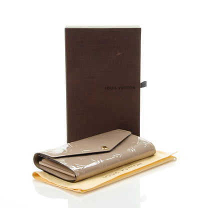 Louis Vuitton Vernis Sarah Wallet NM Galet 4 of 7