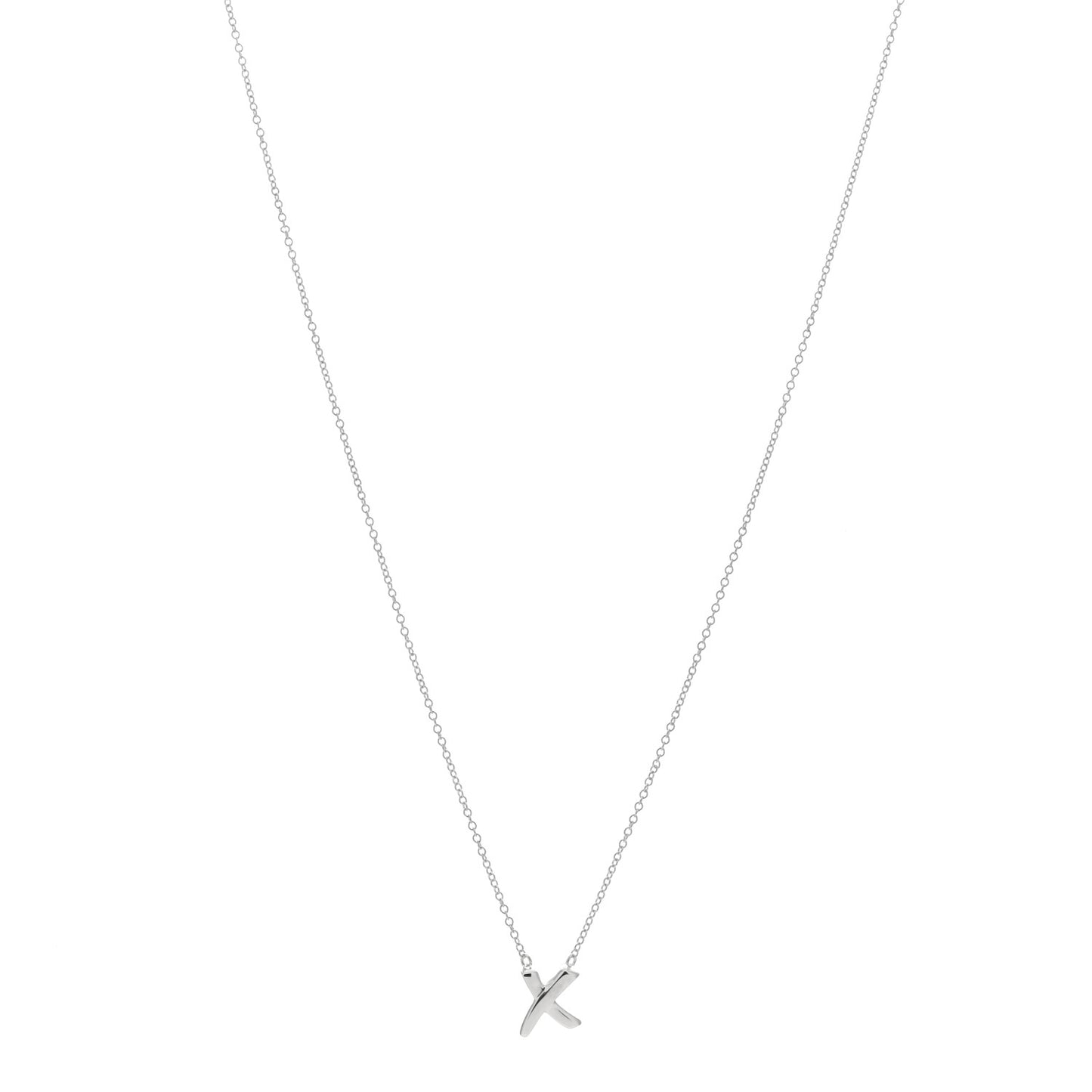 Sterling Silver Paloma Picasso Graffiti X Pendant Necklace